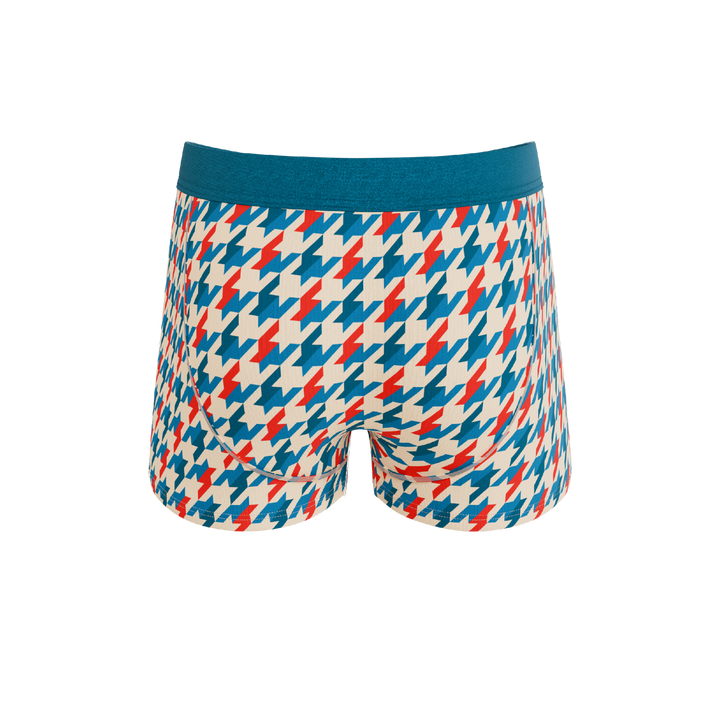 The Swanky | Retro Houndstooth Ball Hammock® Pouch Trunks Underwear