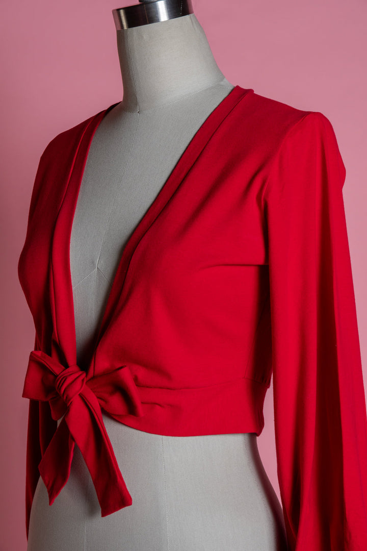 Grace Sweet Sweater - Red