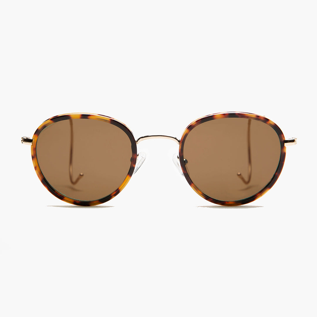 Preppy Sunglass with Cable Temples - Tyler