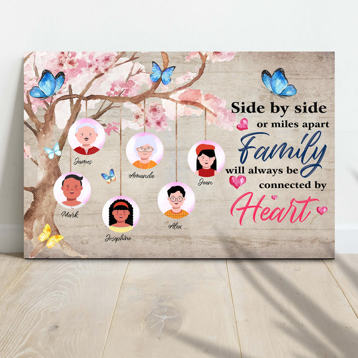 Family Will Always Be Connected By Heart Sign II