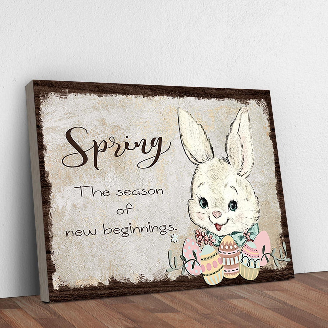 Easter Bunny Spring Sign