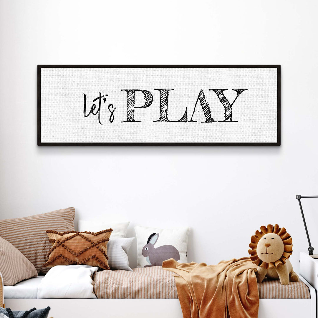 Let's Play Sign