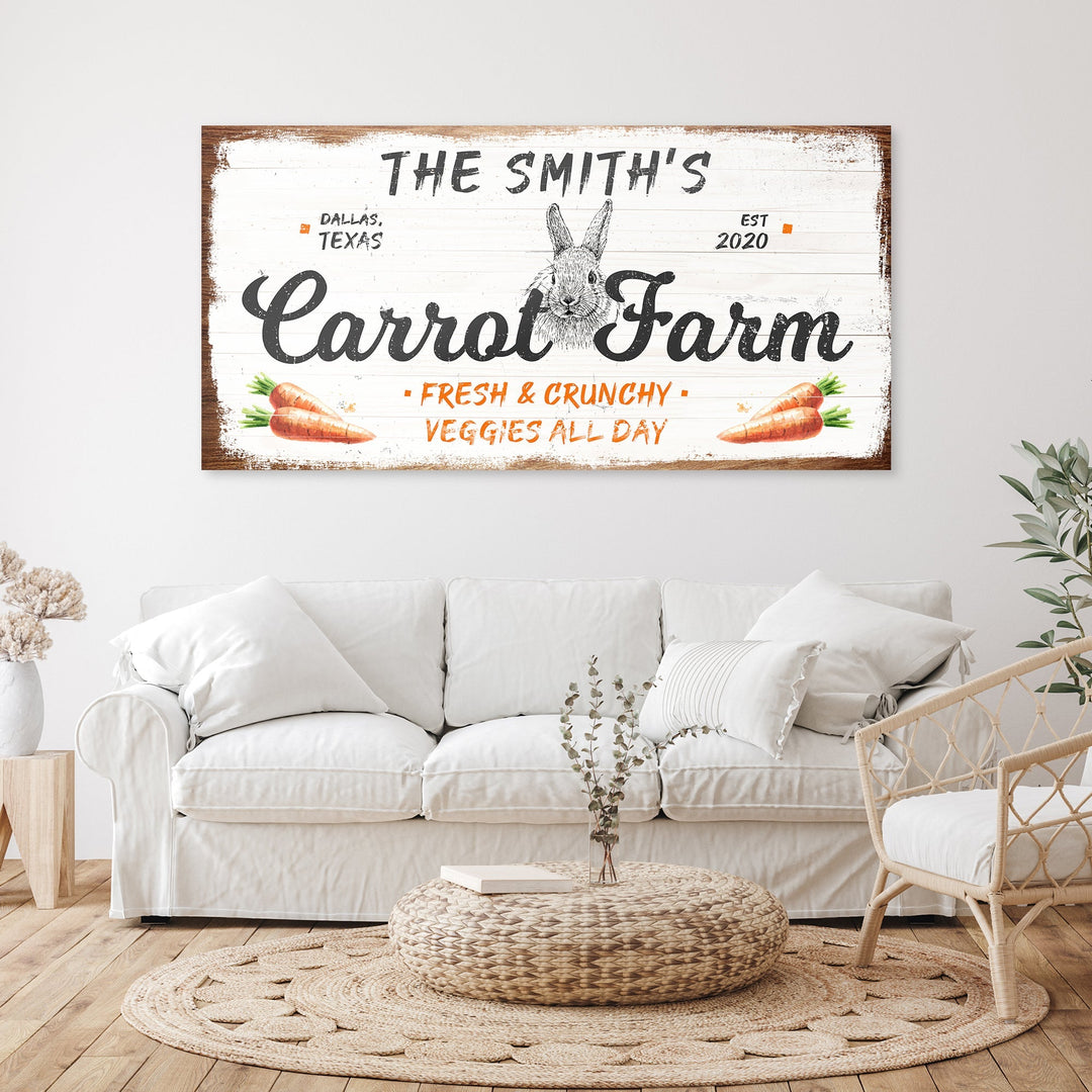 Carrot Patch Easter Sign