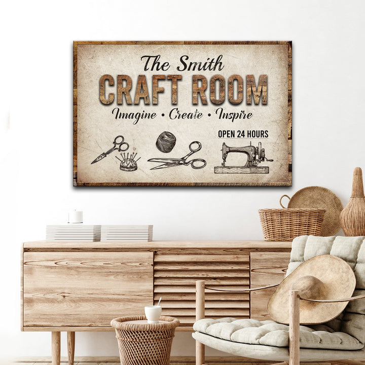Craft Room Sign II