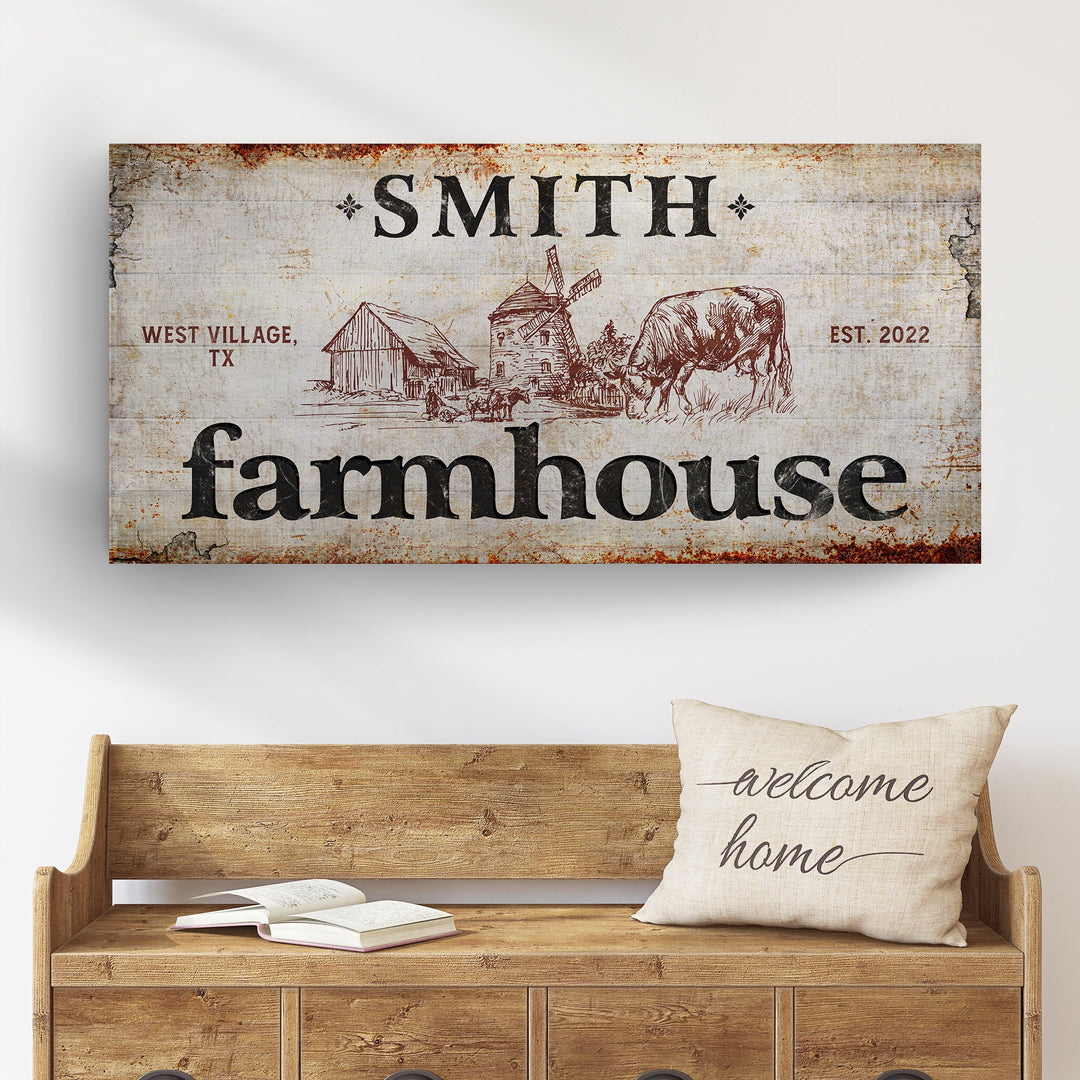 Family Farmhouse Sign II
