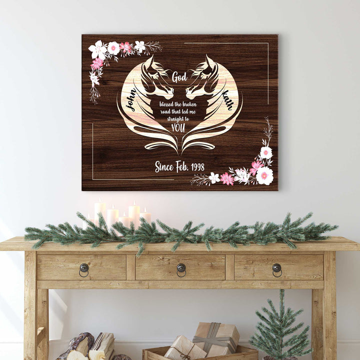 Horse Couple Sign II