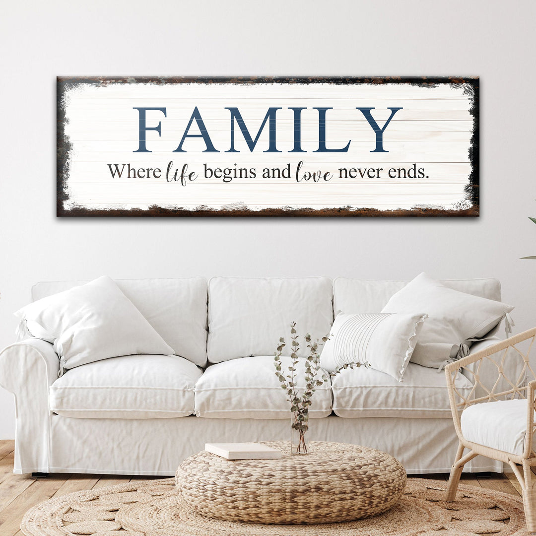 8 Powerful Words Family Sign II