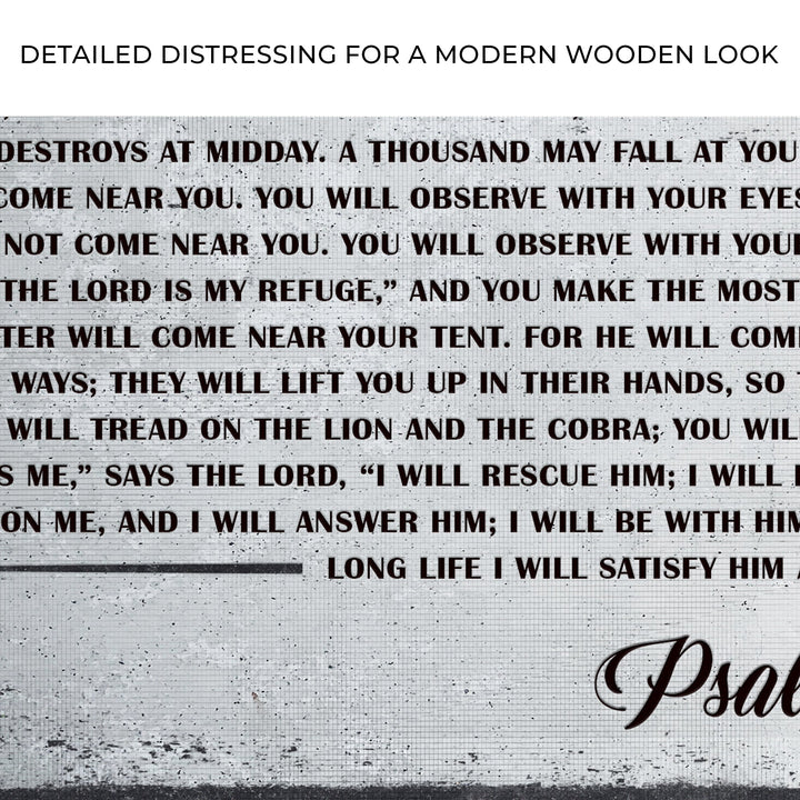 Psalm 91 - Whoever Dwells In The Shelter Of The Most High Sign IV