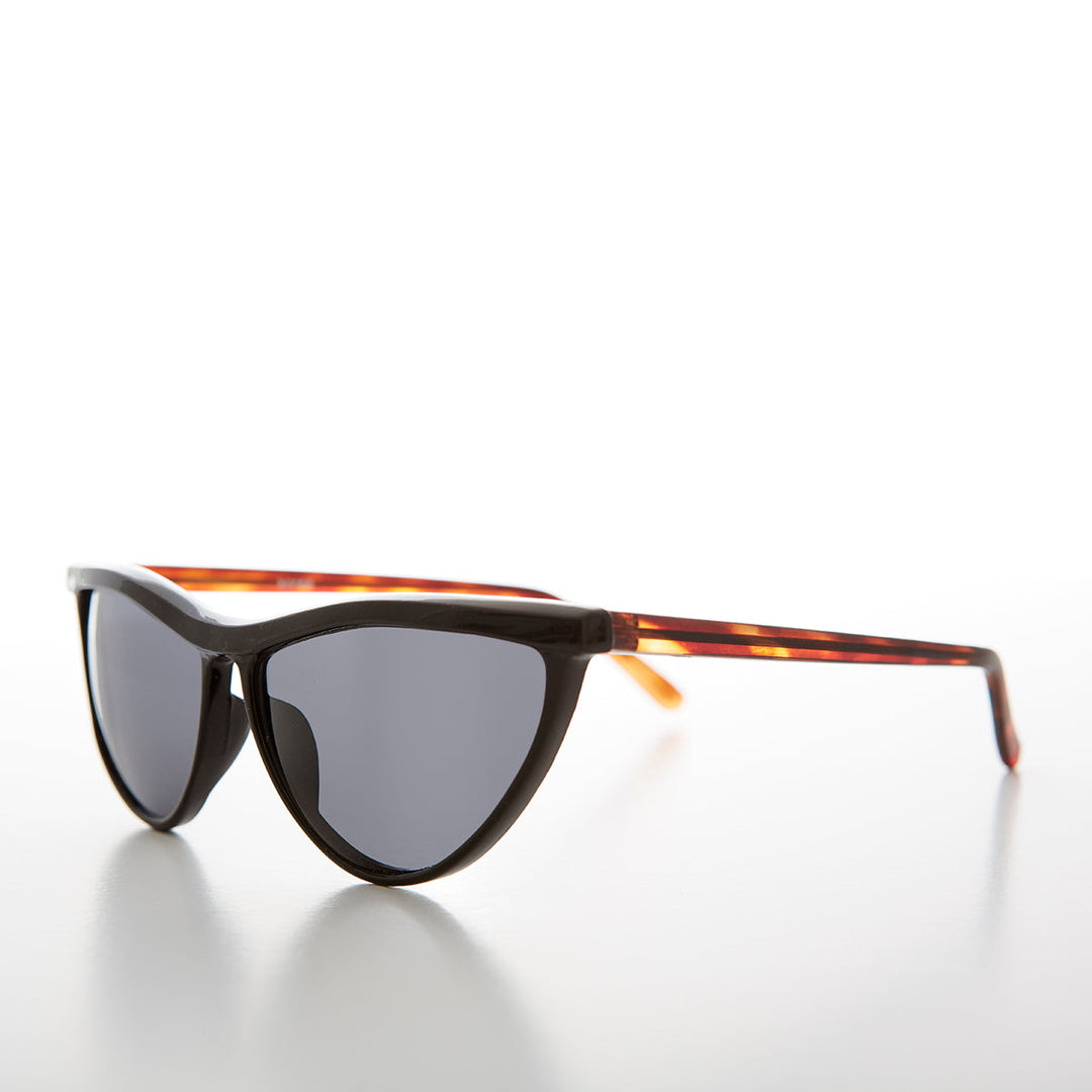 Thin Pointed Tip Vintage Cat Eye Sunglass - Tiff