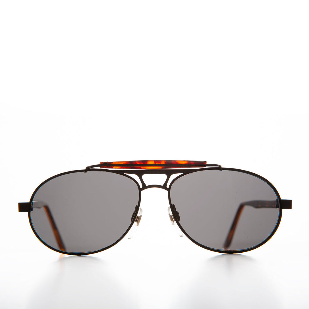 Oval Pilot Vintage 90s Sunglasses - Tk