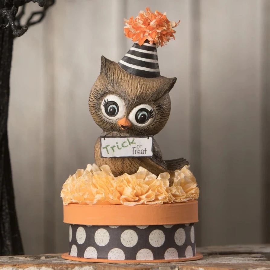 bethany lowe hoot on box halloween decoration