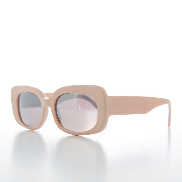 Thick Pastel Mod Retro Sunglass - Tutti