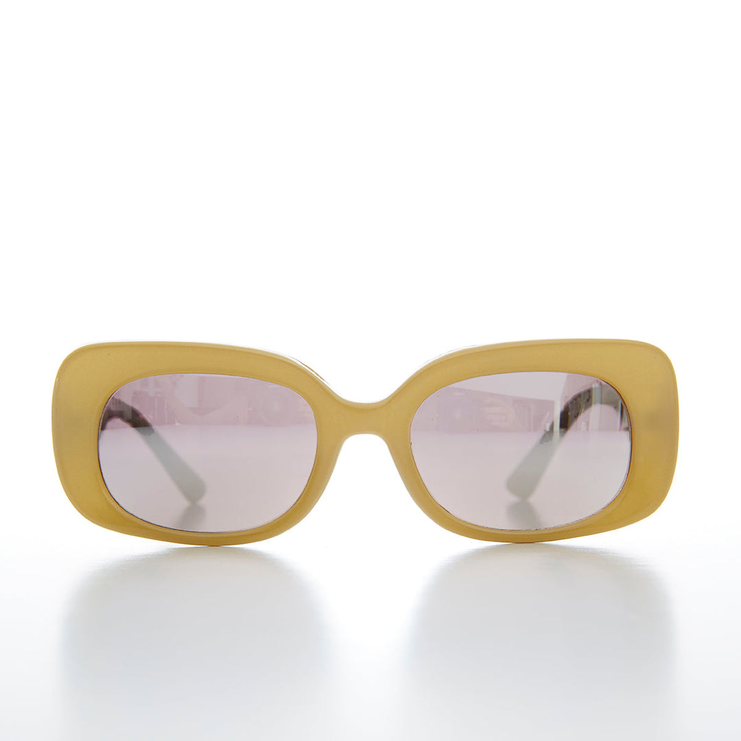 Thick Pastel Mod Retro Sunglass - Tutti