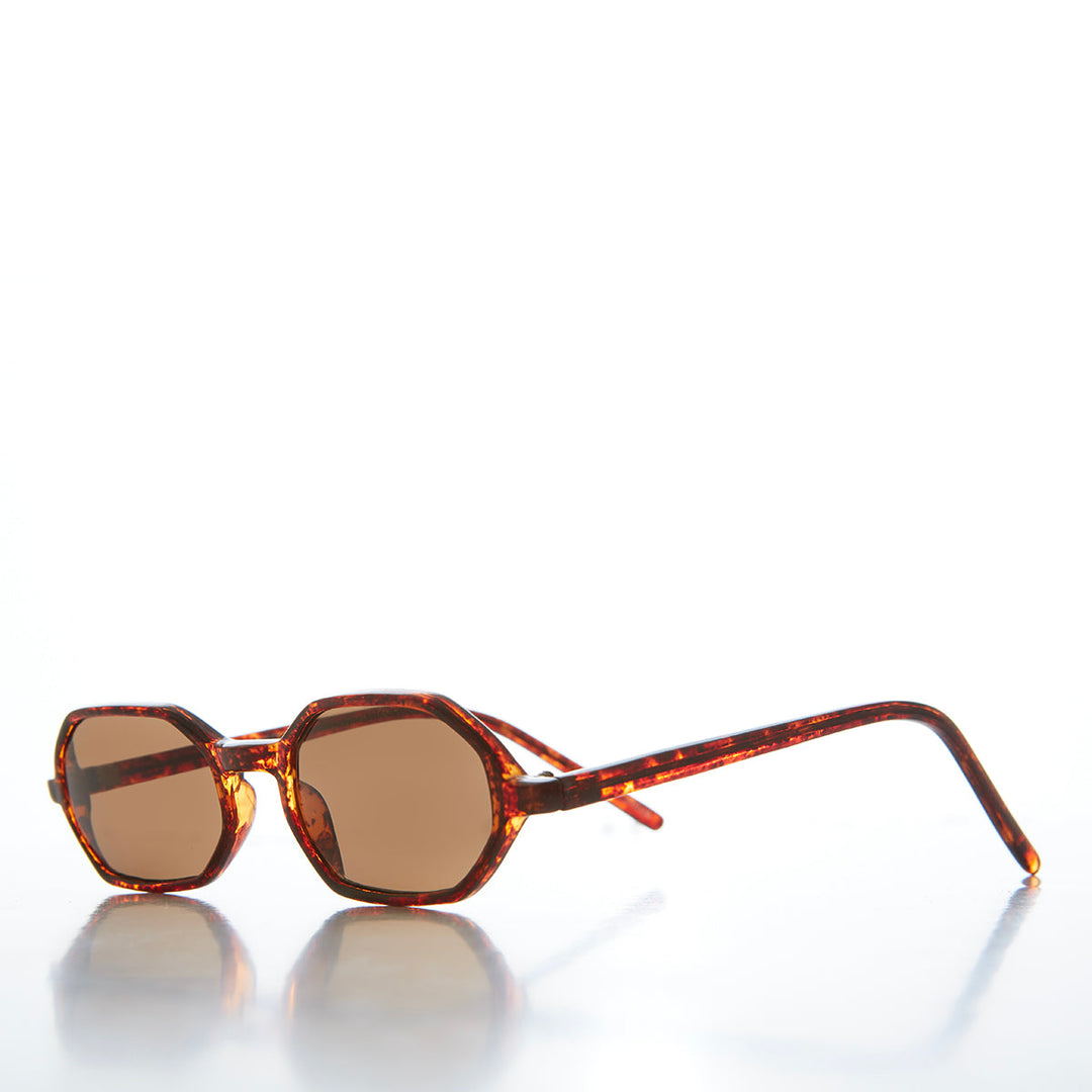 Micro Geometric Vintage Sunglasses - Tyrell