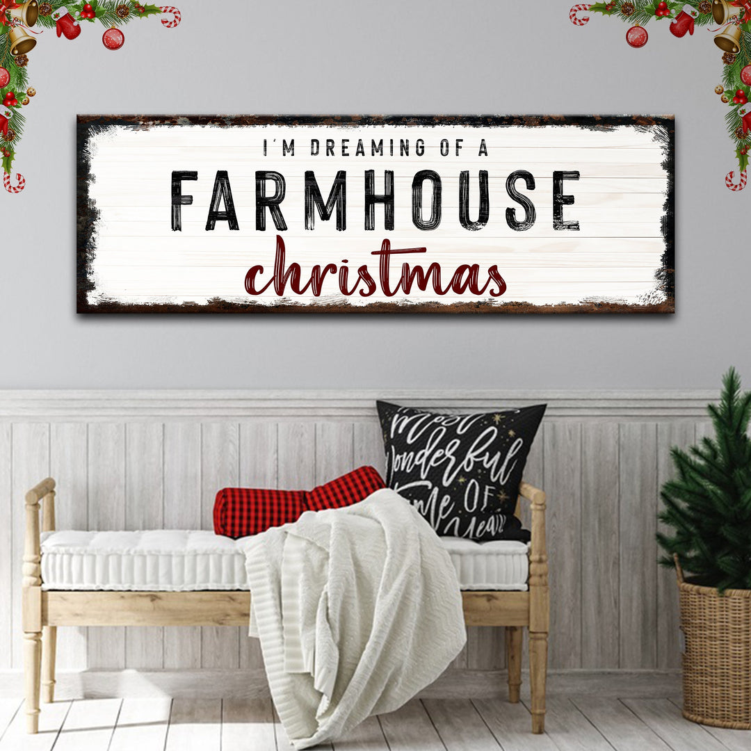 Farmhouse Christmas Sign