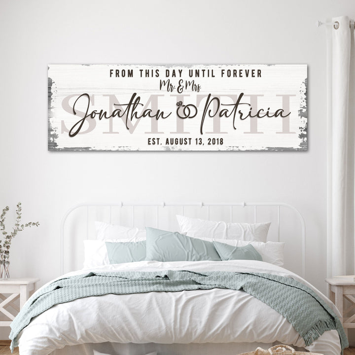 Custom Wedding Sign II