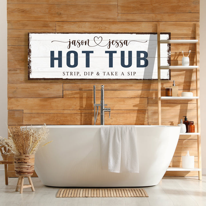Hot Tub Sign