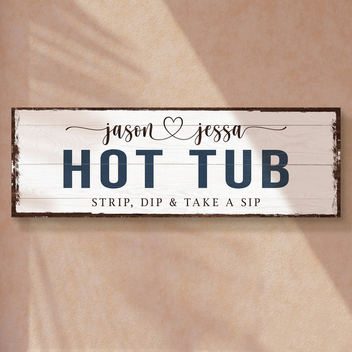 Hot Tub Sign