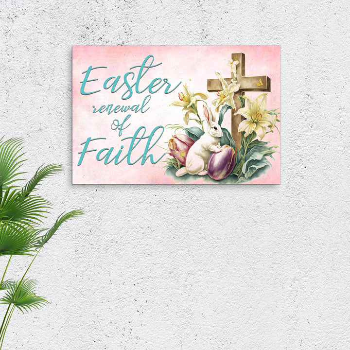 Easter Renewal Of Faith Sign
