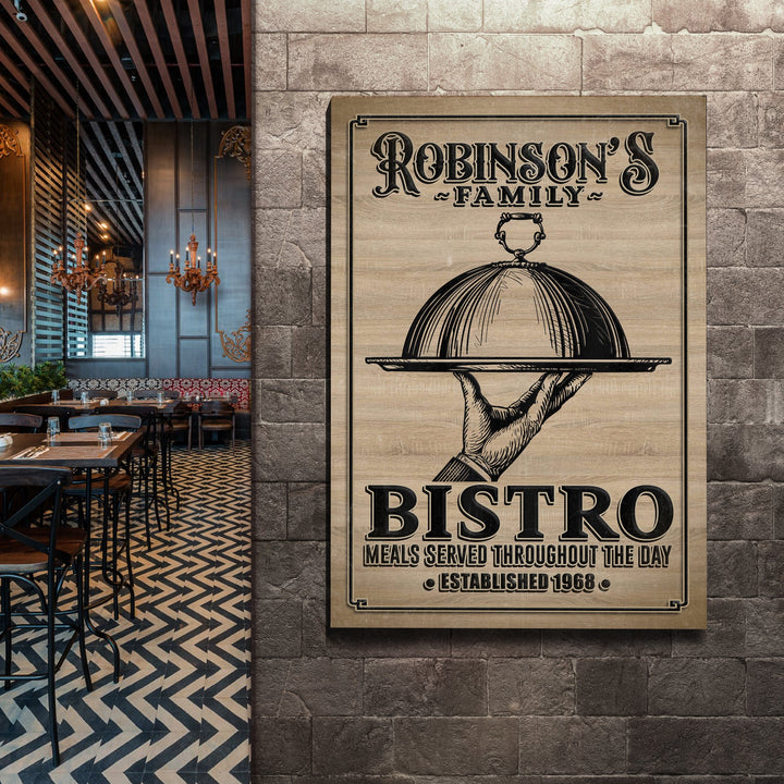 Family Bistro Sign III