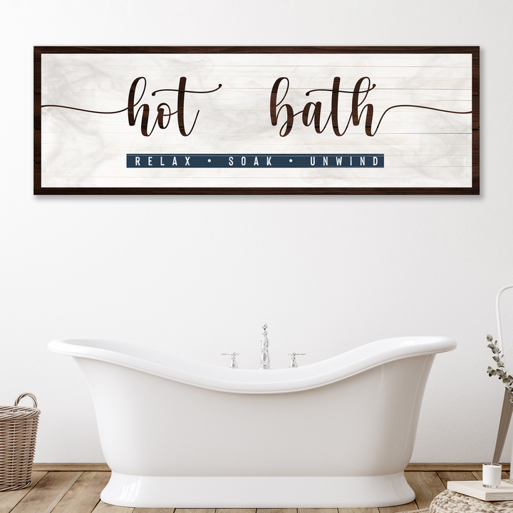 Hot Bath Sign