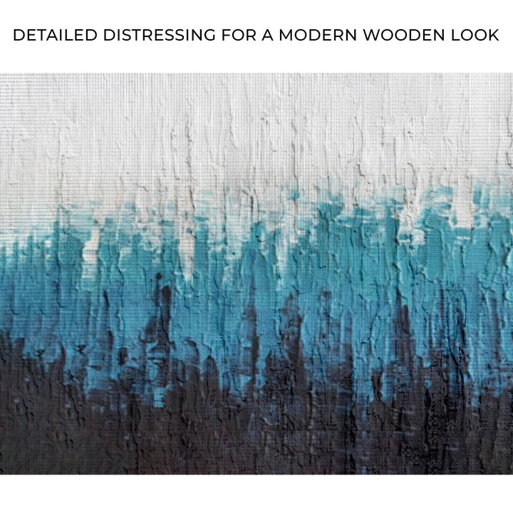 Blue Gradient Strokes Canvas Wall Art