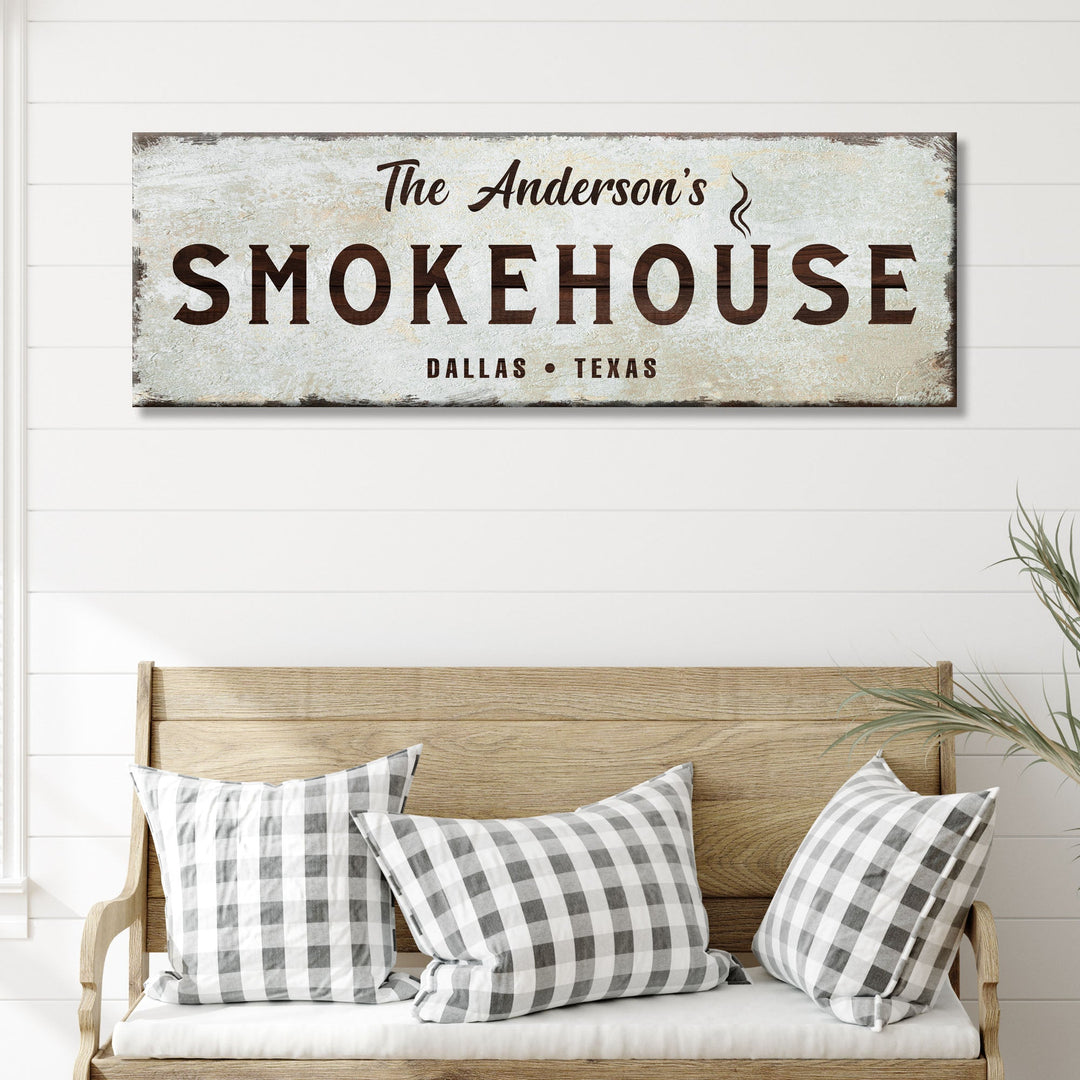 Family Smokehouse Sign