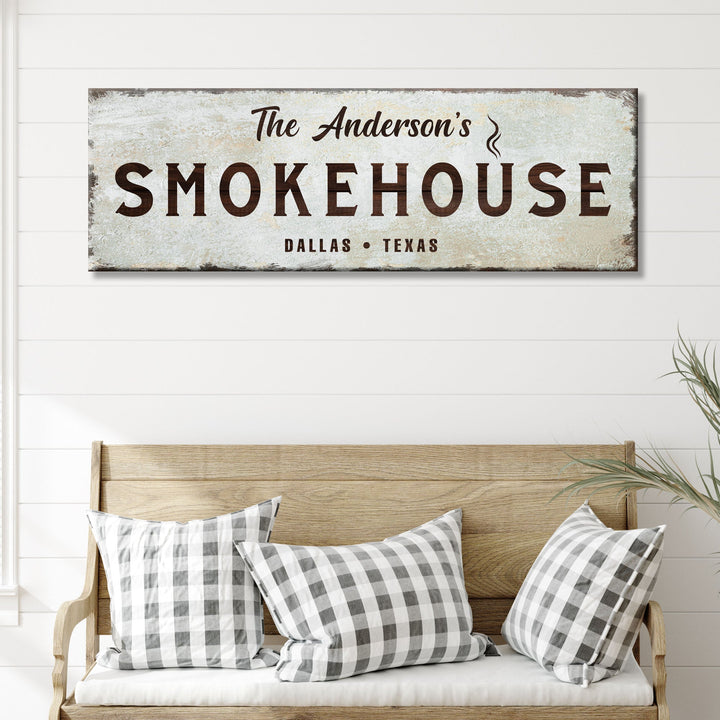 Family Smokehouse Sign
