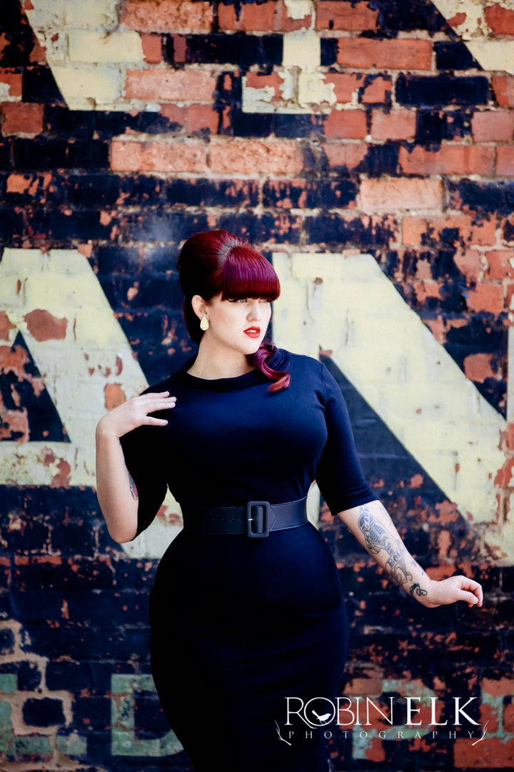 Super Spy Black Dress