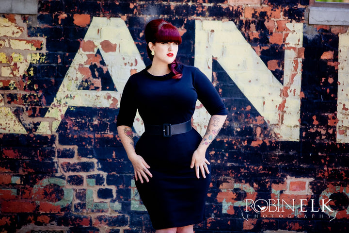 Super Spy Black Dress