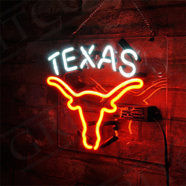 Texas Longhorn Neon Signs