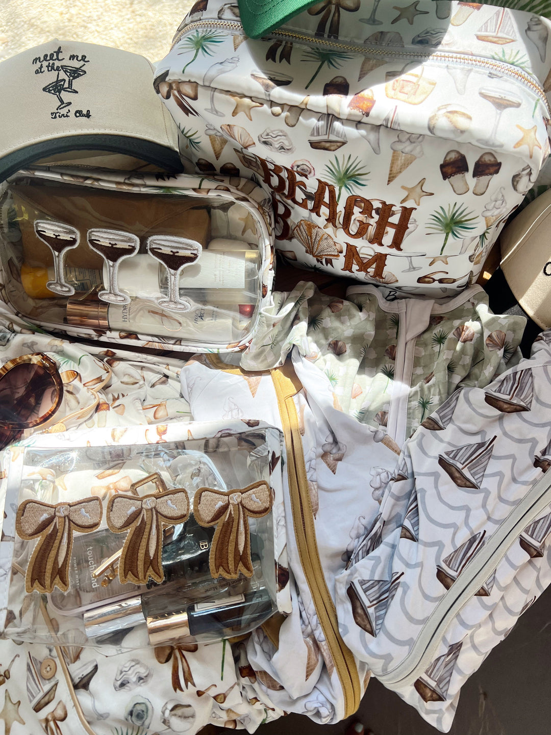 Espresso Martinis - Neutral Coastal Cocktail Clear Large Bag