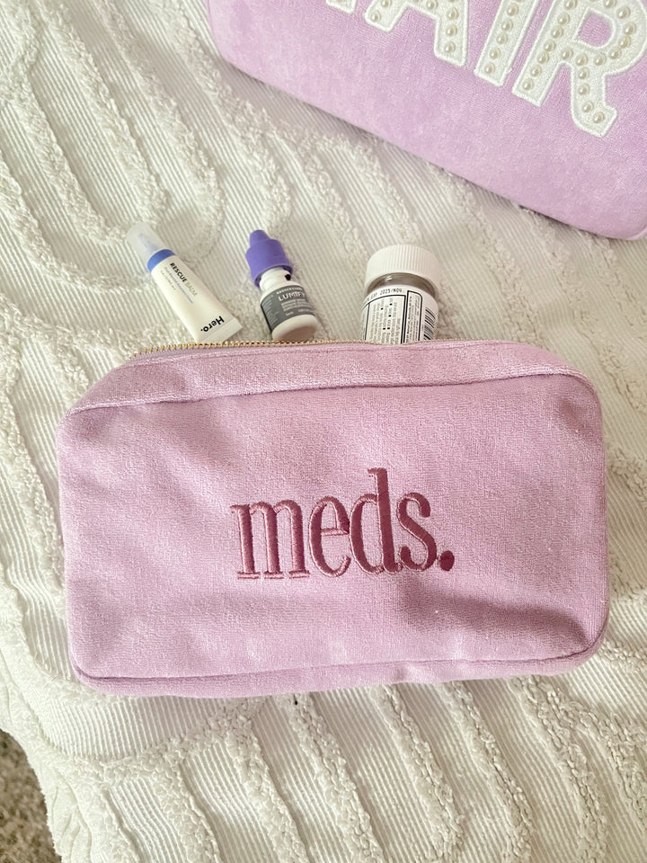 Meds - Lilac Terry Cloth Medium