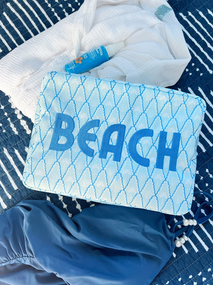Beach - Blue Palms XL Bag