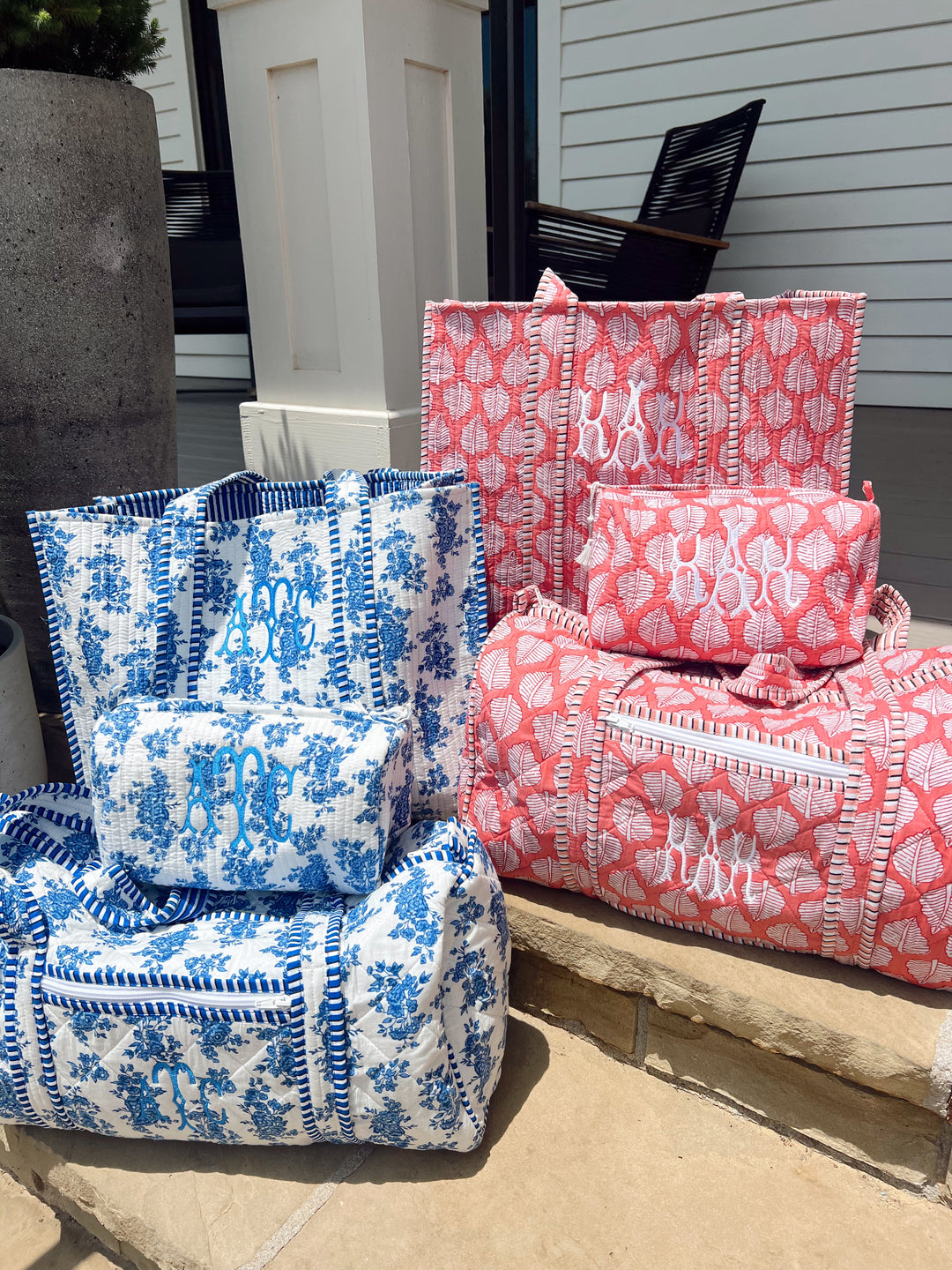 Quilted Block-Print - Aubrey Collection