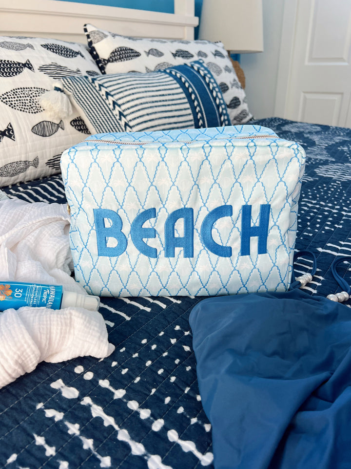 Beach - Blue Palms XL Bag