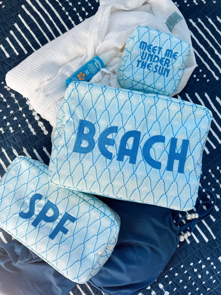 Beach - Blue Palms XL Bag