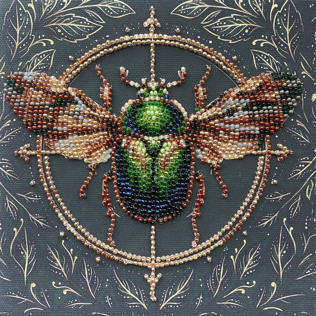 The Alchemy of Nature Mini Bead Embroidery Kit by Abris Art AM-266