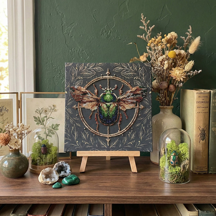 The Alchemy of Nature Mini Bead Embroidery Kit by Abris Art AM-266