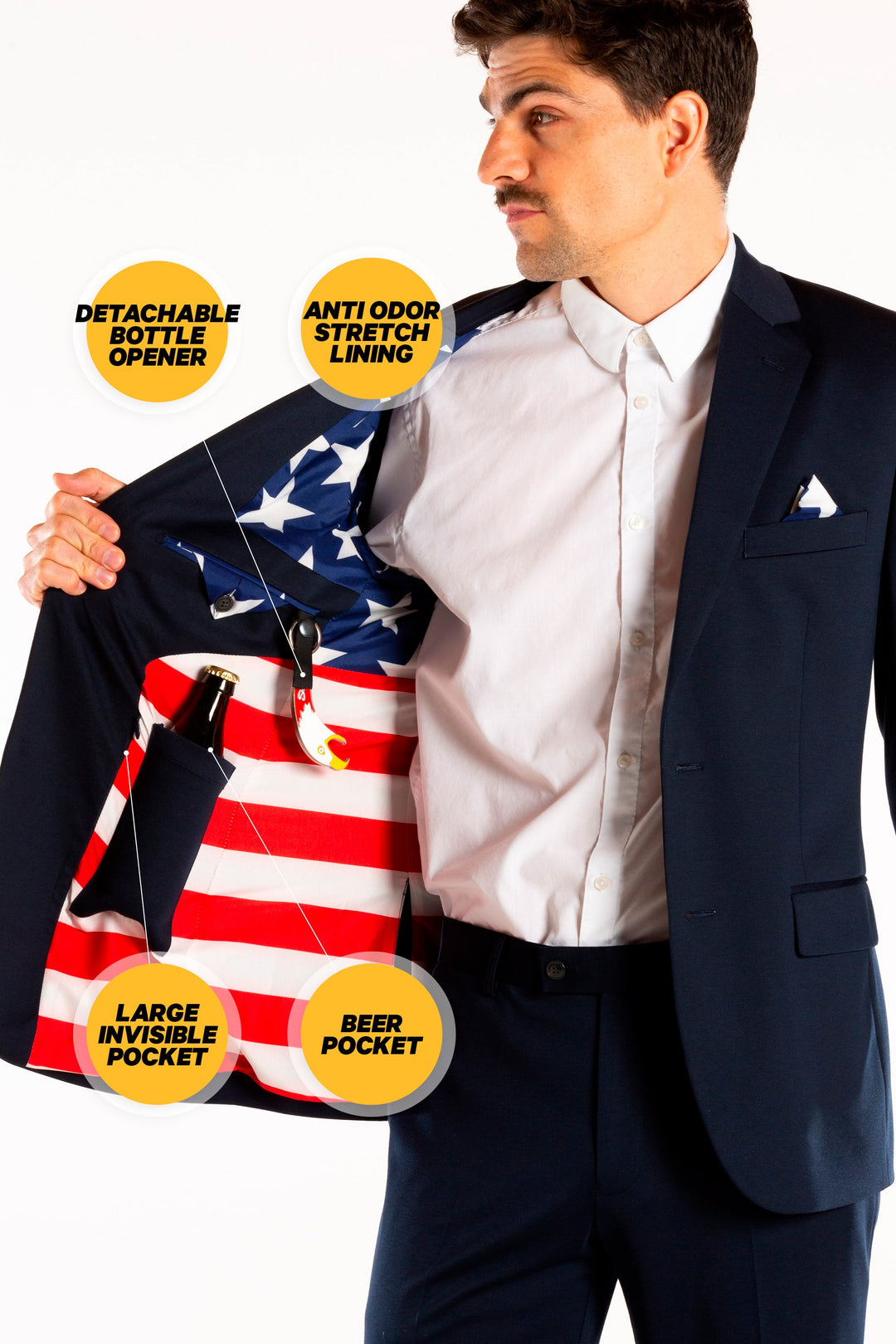 The Alpha | American Flag Ultimate Suit