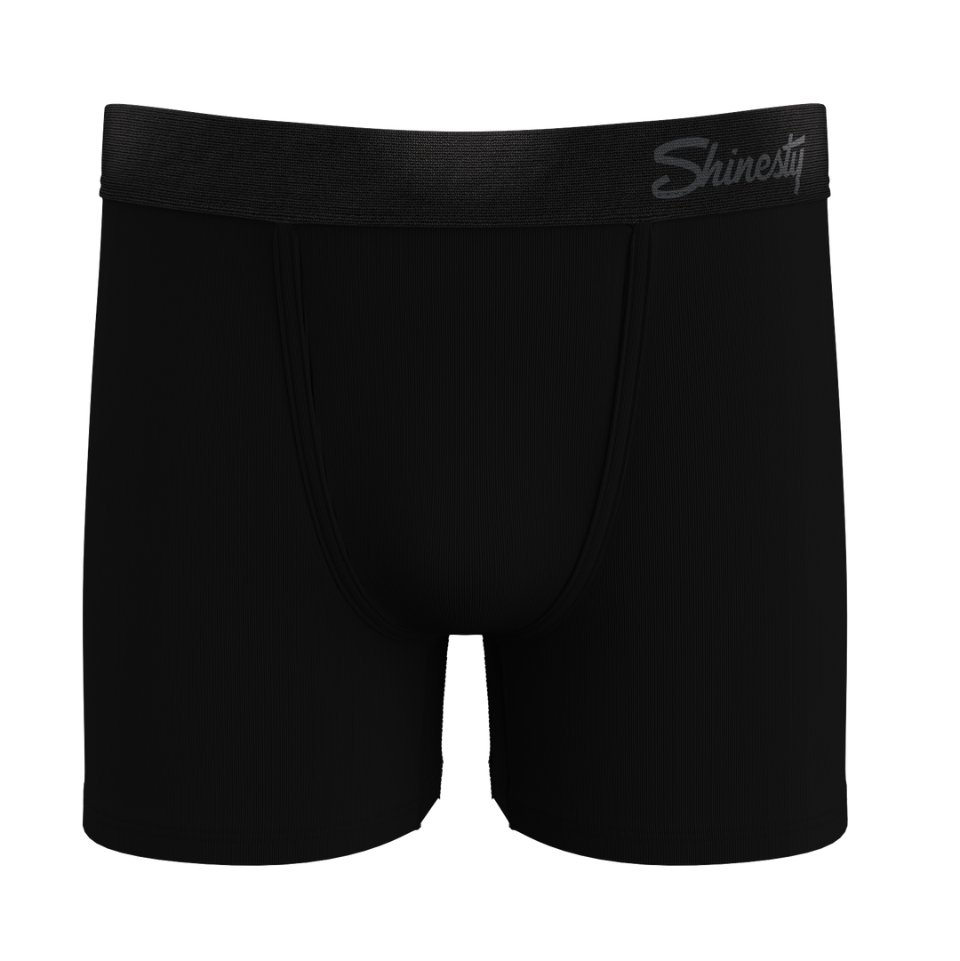 The Threat Level Midnight | Black Boy's Boxer Briefs