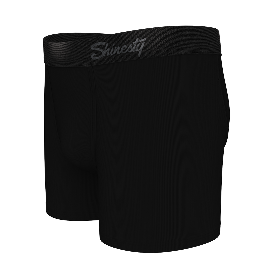 The Threat Level Midnight | Black Boy's Boxer Briefs