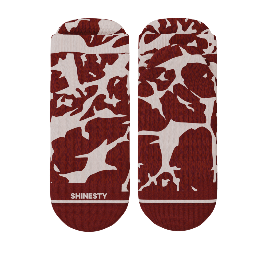 The Tomahawk | Marbled Meat Heel Hammock™ Ankle Socks