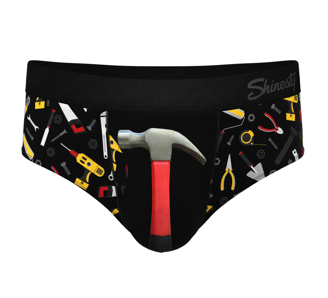 The Tool Belt | Hammer and Tools Ball Hammock® Pouch Underwear Briefs