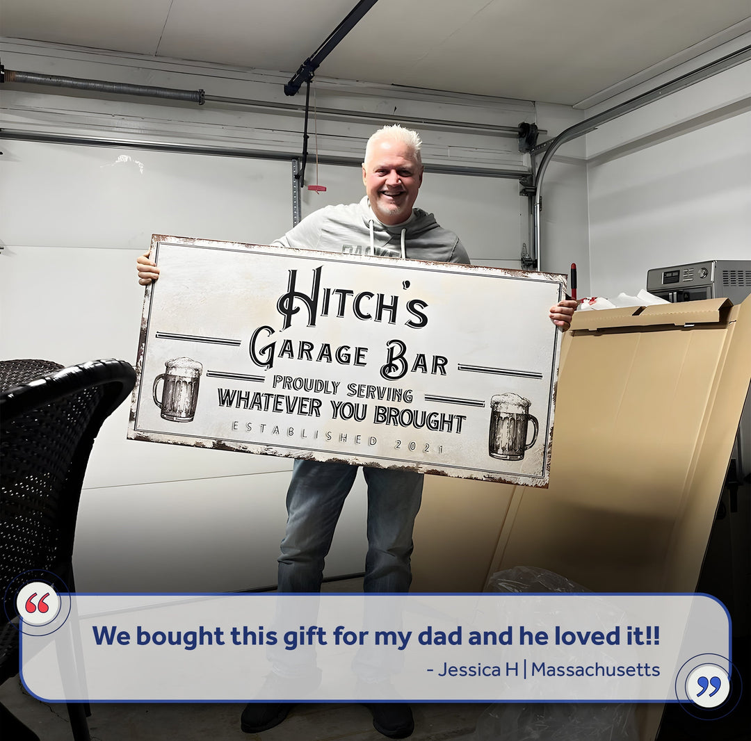 Garage Bar Sign