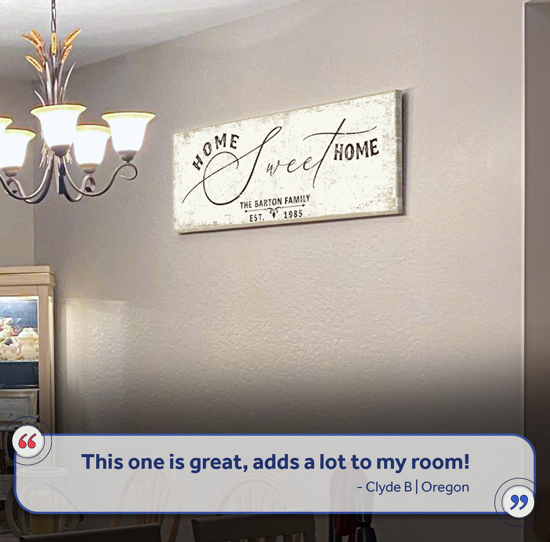 Home Sweet Home Sign V