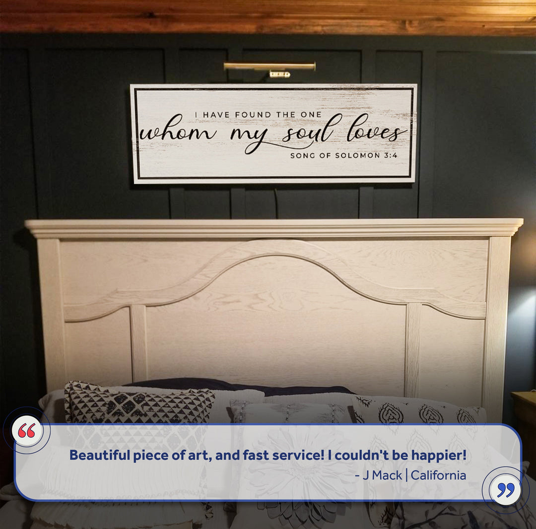 Song Of Solomon 3:4 - I Have Found The One Sign II