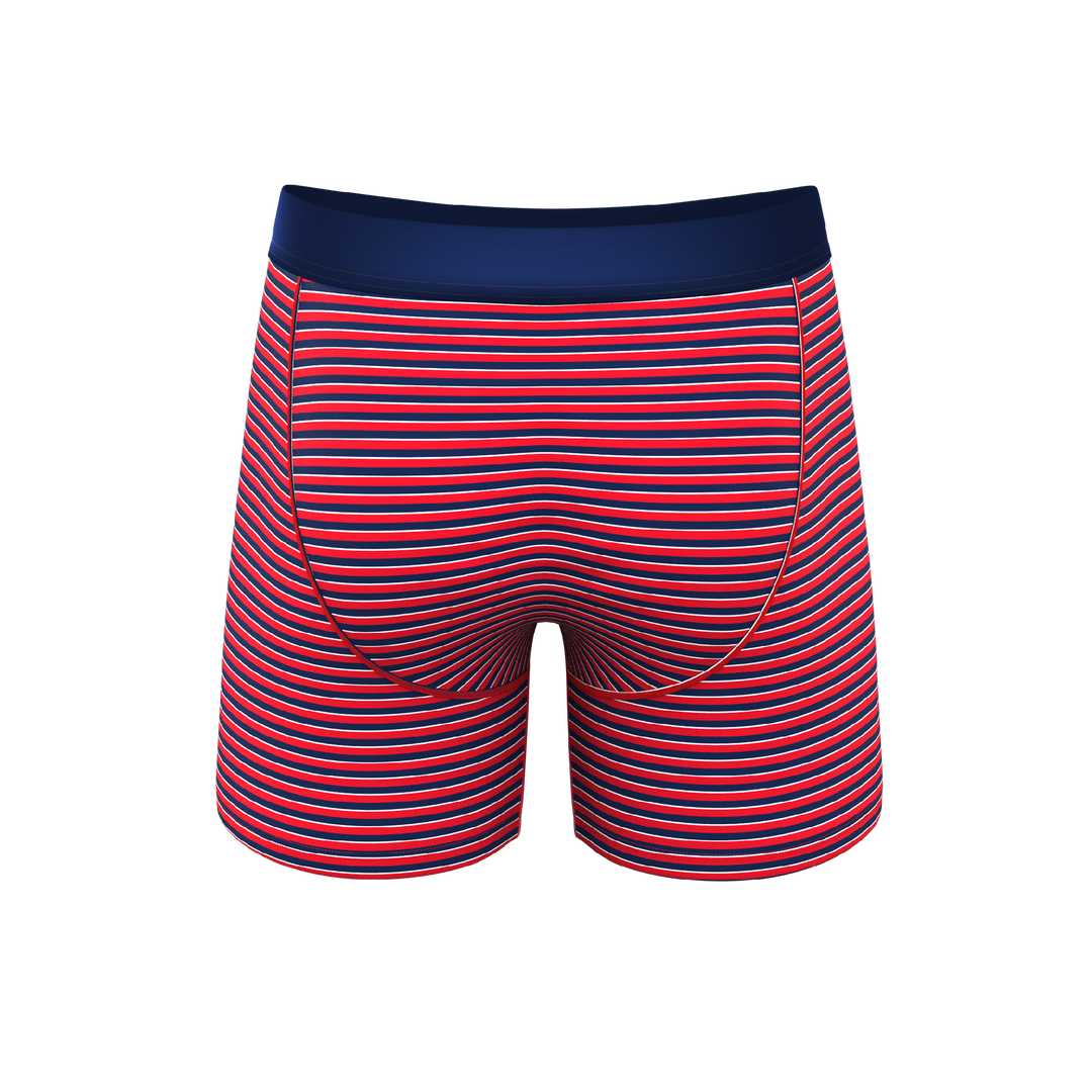 The US of A | USA Stripe Ball Hammock® Pouch Underwear With Fly