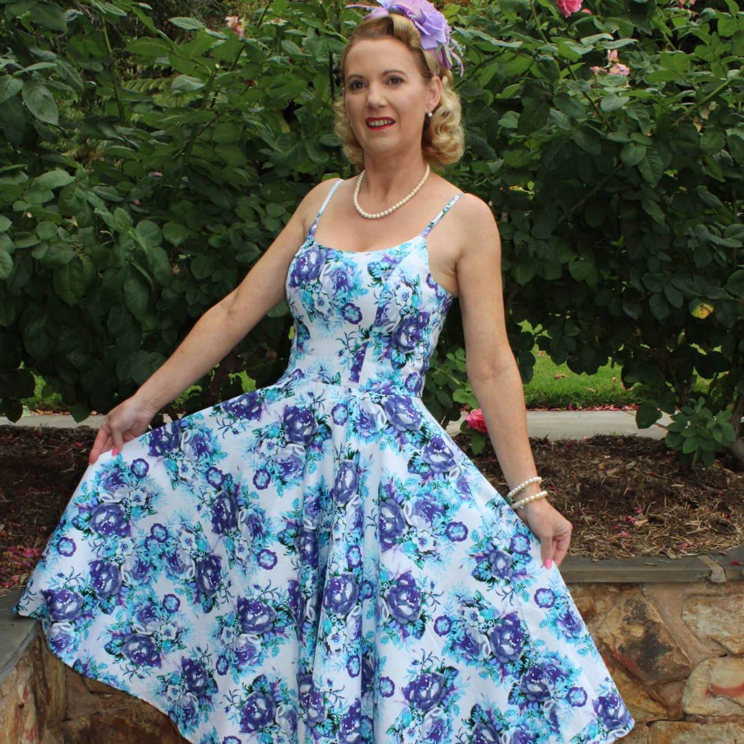 Peggy Retro-Inspired Full Circle Dress