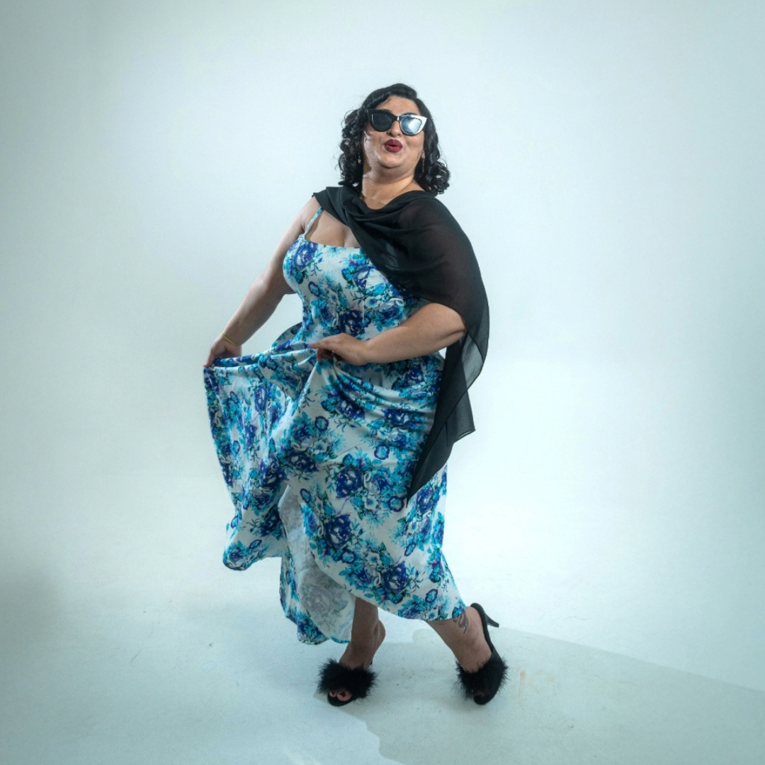 Peggy Retro-Inspired Full Circle Dress